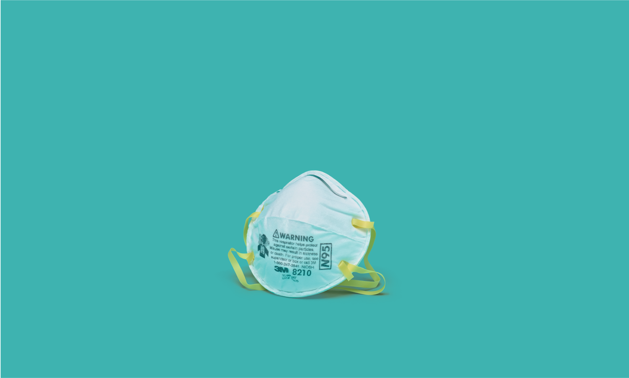 A mask offered by a young boy to an elderly lady who was coughing so badly that everyone else moved away.